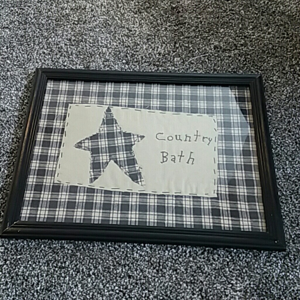 Hand made primitive picture